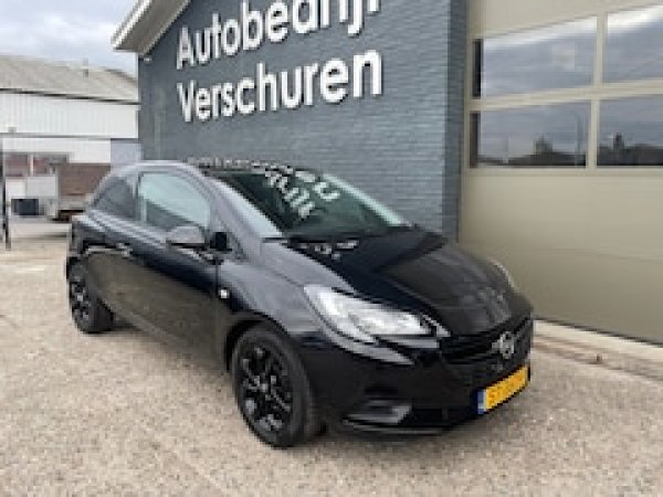 Opel Corsa 1.4 Black Edition 2018 - voorkant
