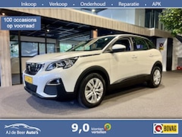 Peugeot 3008 1.2 PureTech Blue Lease Executive 2019 - voorkant