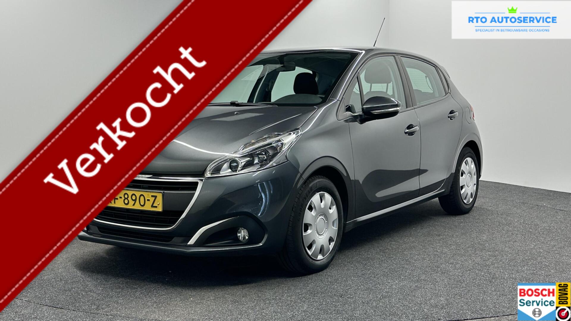 Peugeot 208 1.2 PureTech Blue Lease NAVI CRUISE TREKHAAK. 2016 - voorkant