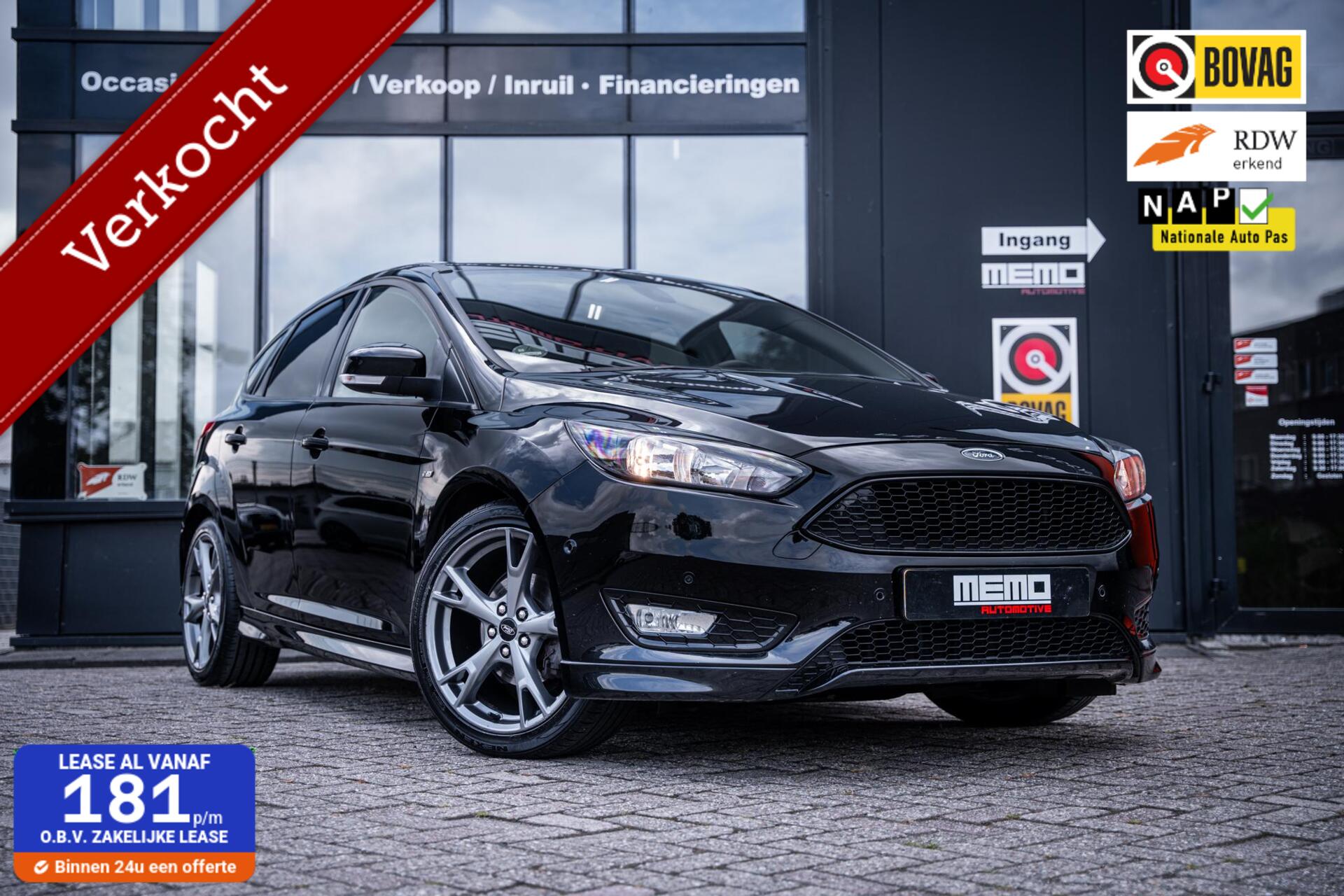Ford Focus 1.0 ST-Line*NAVI*CARPLAY*CRUISE*CLIMATE*18''LM* 2018 - voorkant