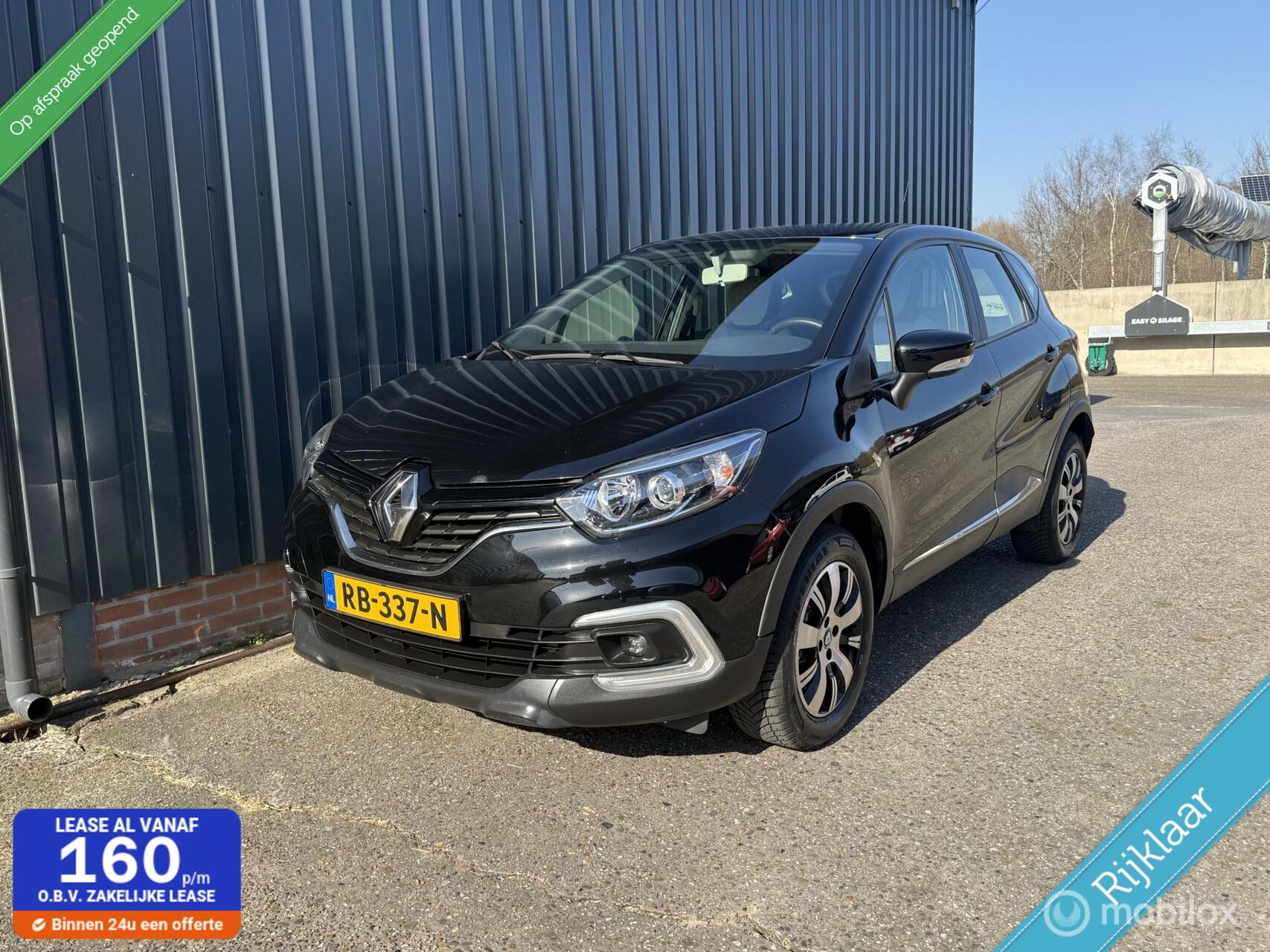 Renault Captur 0.9 TCe Zen NAP/NAVI/FACELIFT/CRUISE/KEY-LESS 2017 - voorkant