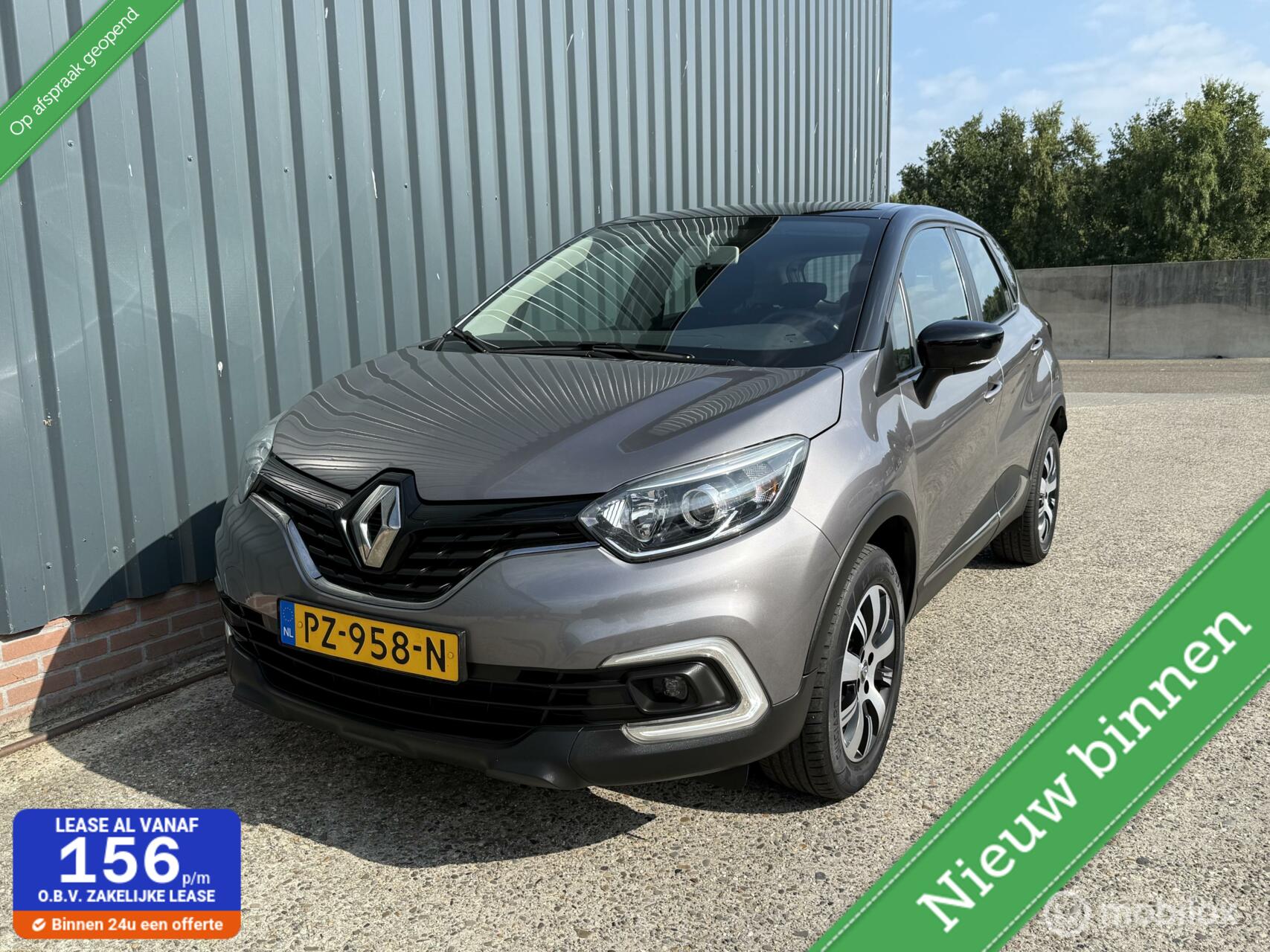 Renault Captur 0.9 TCe Zen NAP/NAVI/FACELIFT/CRUISE/KEY-LESS 2017 - voorkant