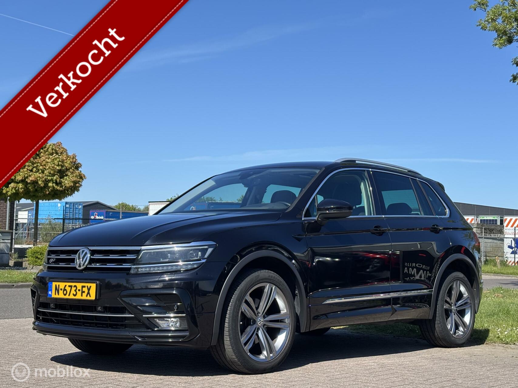 Volkswagen Tiguan 1.4 4Motion Highline Business R trekhaak 2018 - voorkant