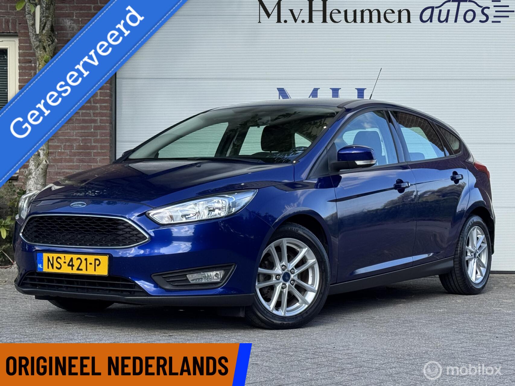 Ford Focus 1.0 125PK CarPlay Airco 6-bak Cruise 2017 - voorkant