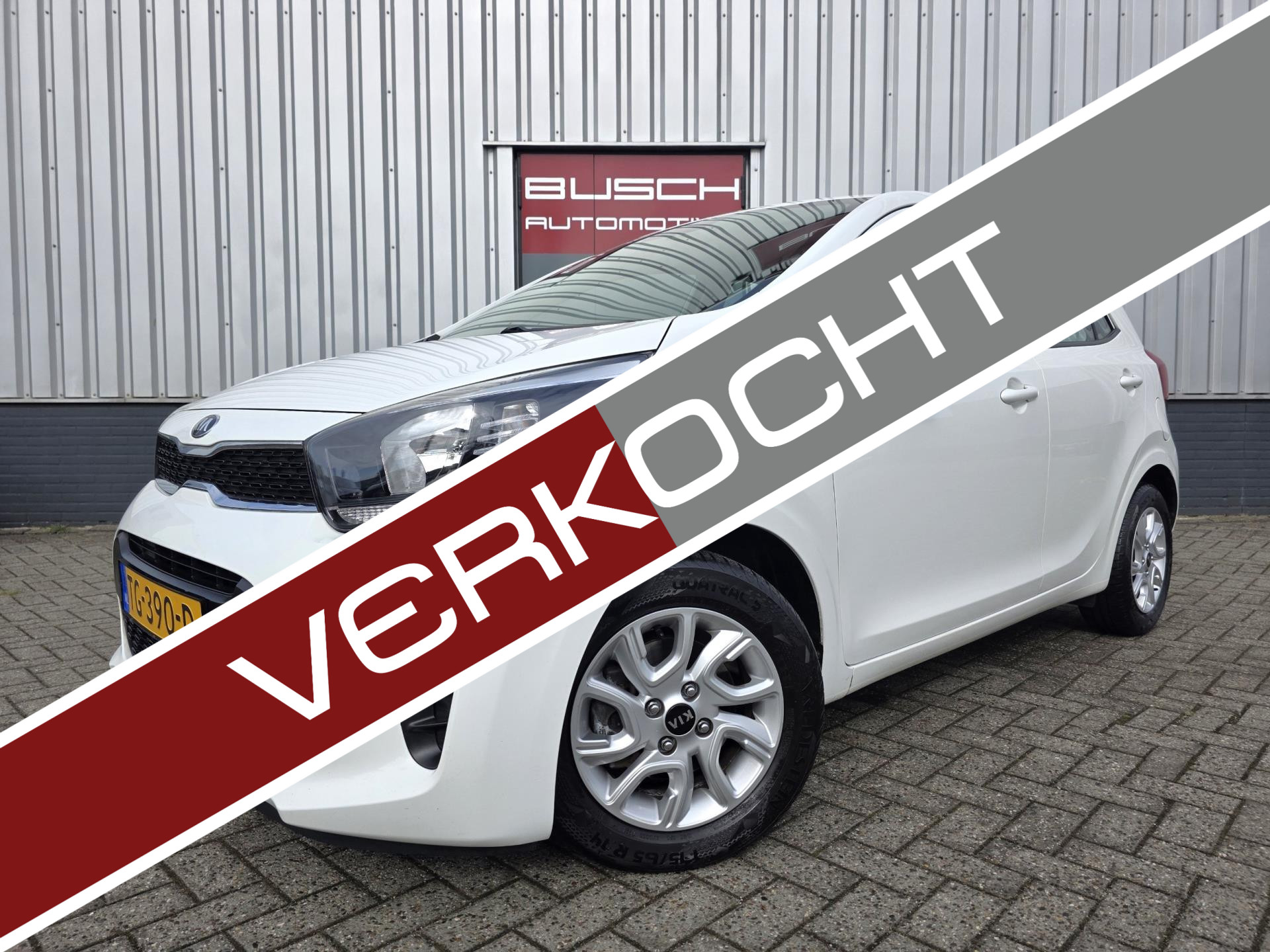 Kia Picanto 1.0 CVVT 5 deurs ComfortPlusLine Navigator 2018 - voorkant