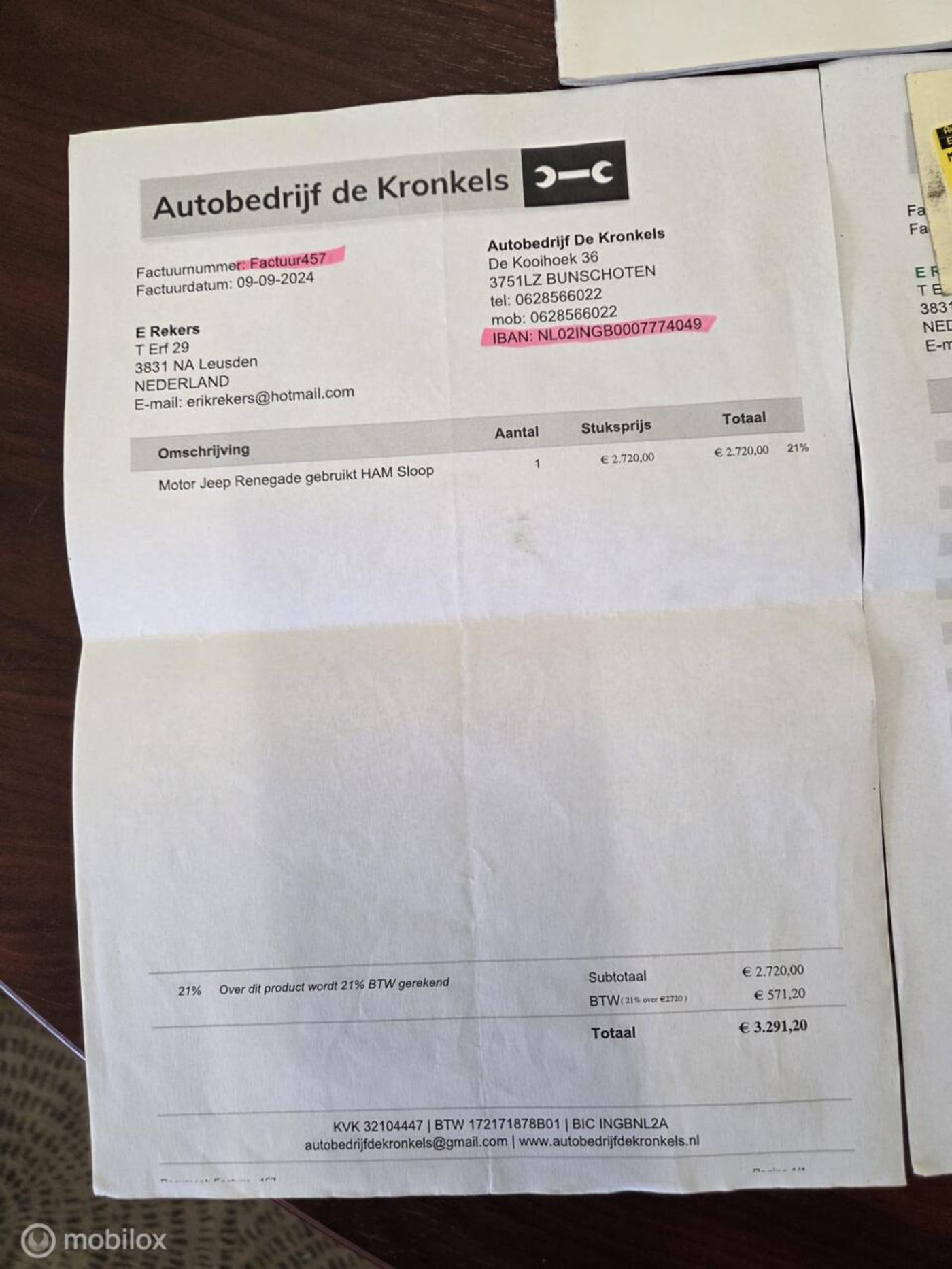 Foto van Jeep Renegade Van