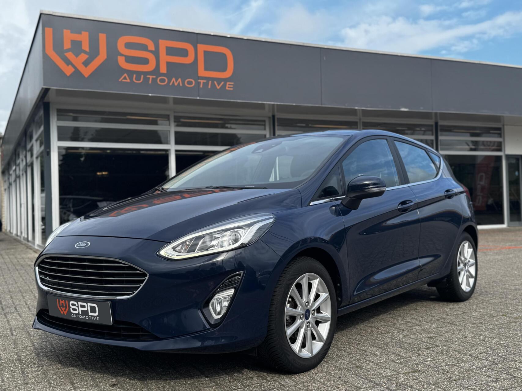 Ford Fiesta 1.0 EcoBoost Titanium| Carplay|16" | BTW Auto 2020 - voorkant