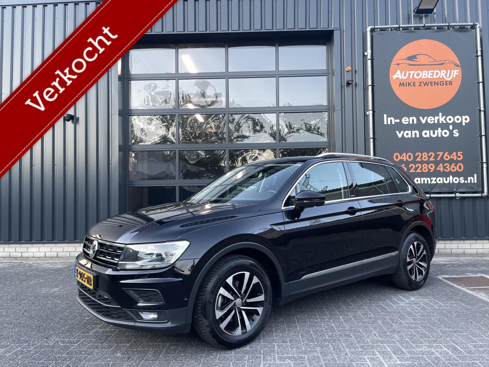 Volkswagen Tiguan 1.5 TSI ACT Highline CARPLAY|TREKHAAK|DODEHOEK ASSIST|ADAPTIEVE CRUISE CONTROL|STOELVERWARMING 2020 - voorkant