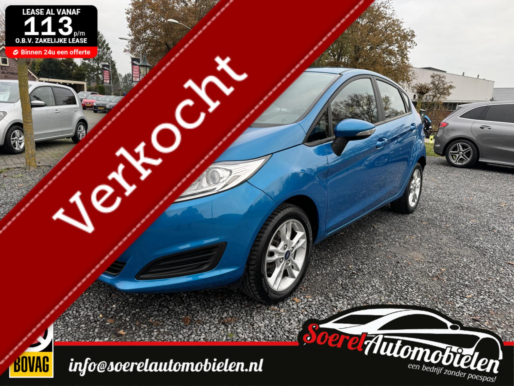 Ford Fiesta camera clima 5 deurs lm velgen  boekjes nieuwstaat 2016 - voorkant