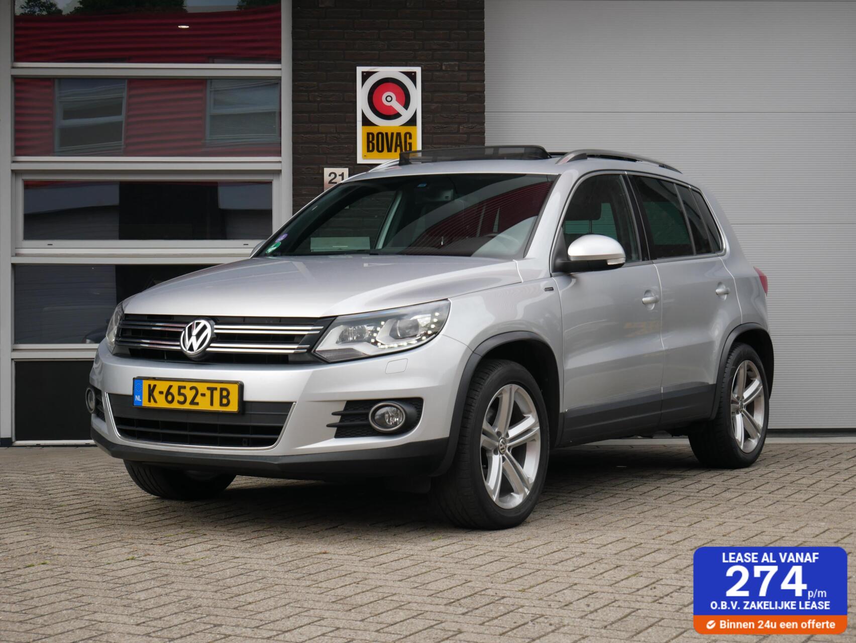 Volkswagen Tiguan 1.4 TSI R-Line Edition| Trekhaak| Camera| Navi+BT 2015 - voorkant