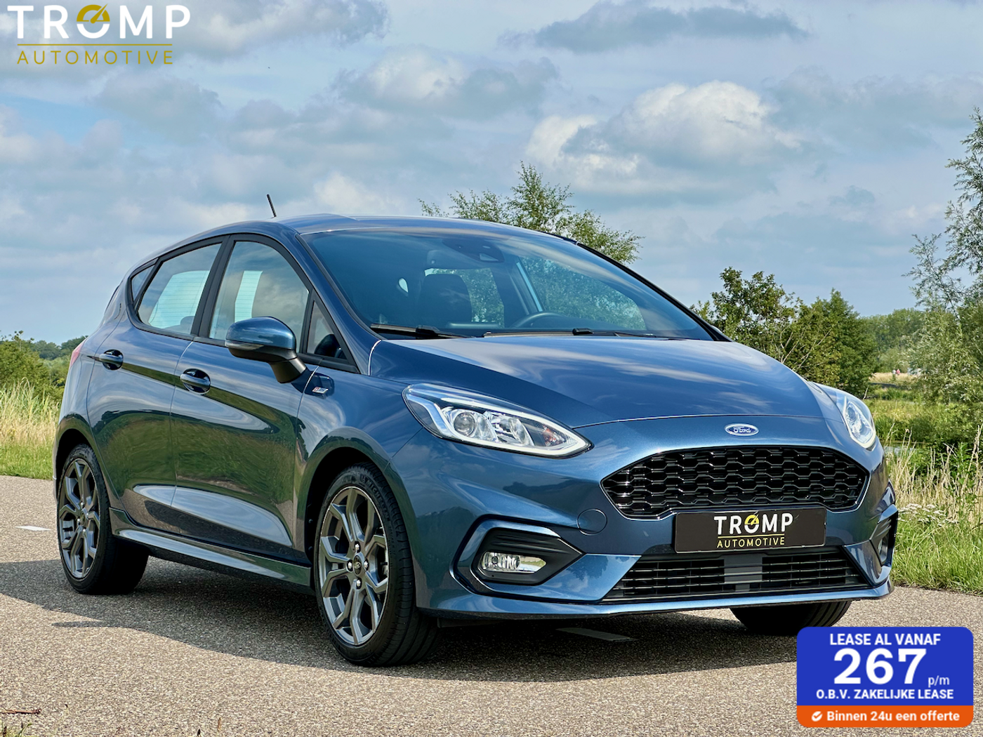 Ford Fiesta 1.0 EcoBoost ST-Line 2021 - voorkant