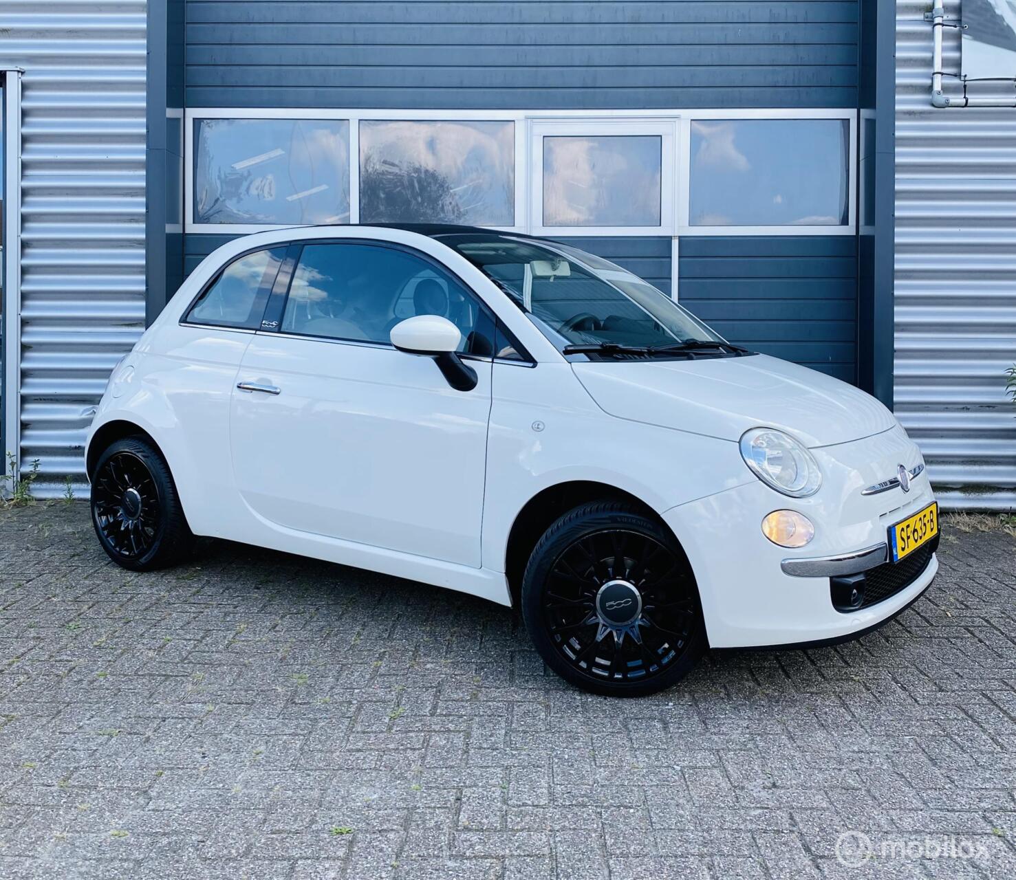 Fiat Fiat 500 1.2 Cabrio Sport 2012|LM” 15|Nwe Driem|100% O-houd| 2012 - voorkant
