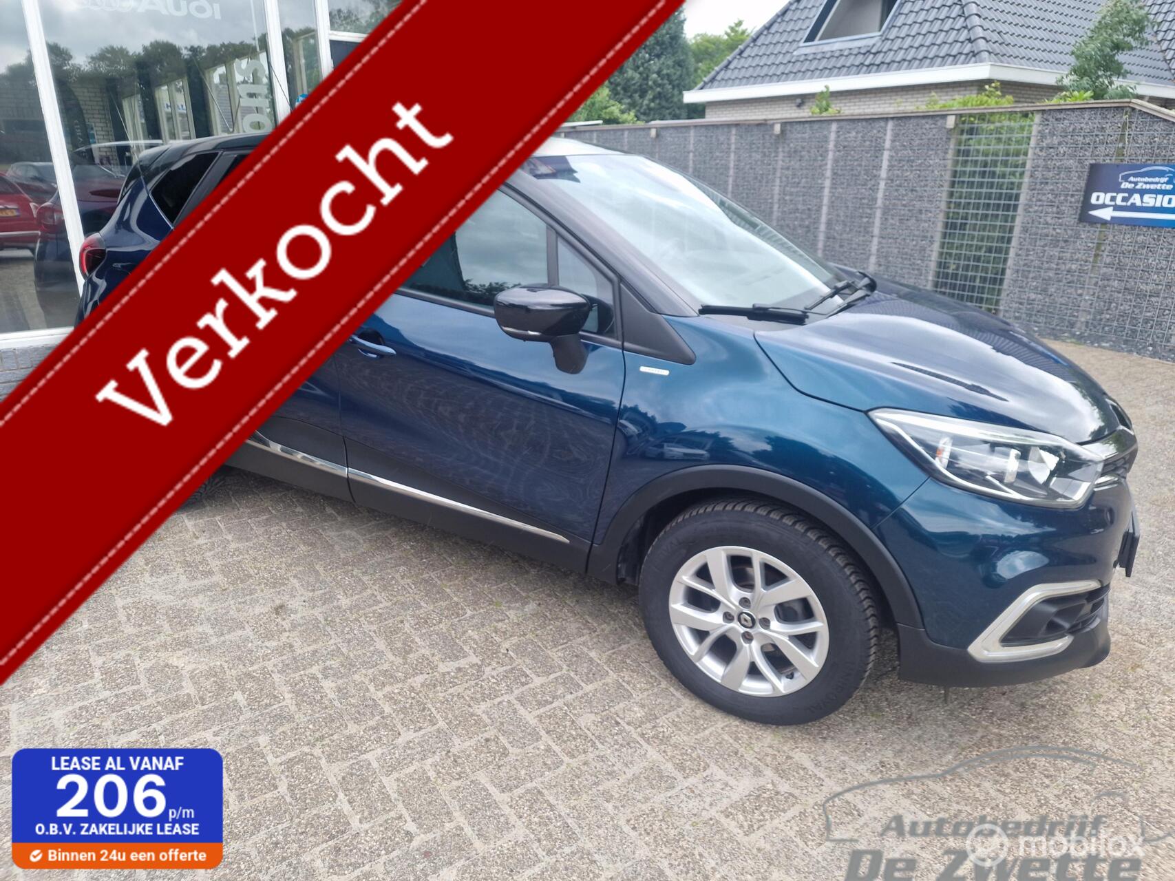 Renault Captur 0.9 TCe Limited 2019 - voorkant