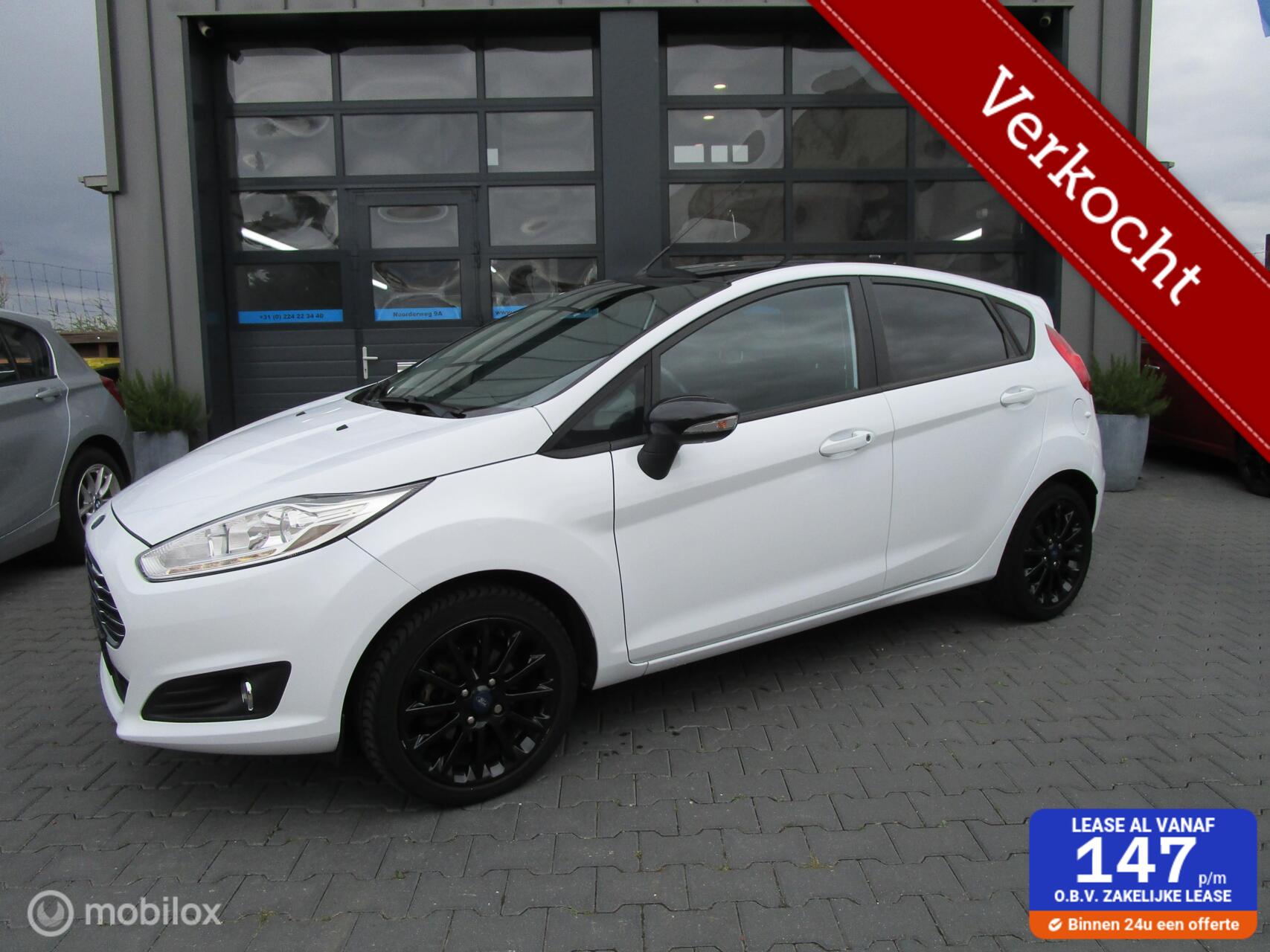 Ford Fiesta 1.0 White Edition Unieke kans! 35dkm nap VERKOCHT! 2015 - voorkant