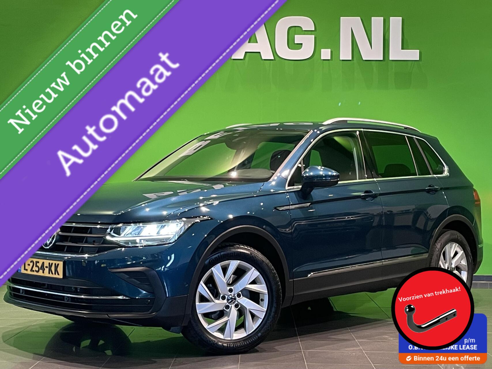 Volkswagen Tiguan 1.5 TSI Life Business | Stoelverwarming | Adaptive Cruise | 2021 - voorkant