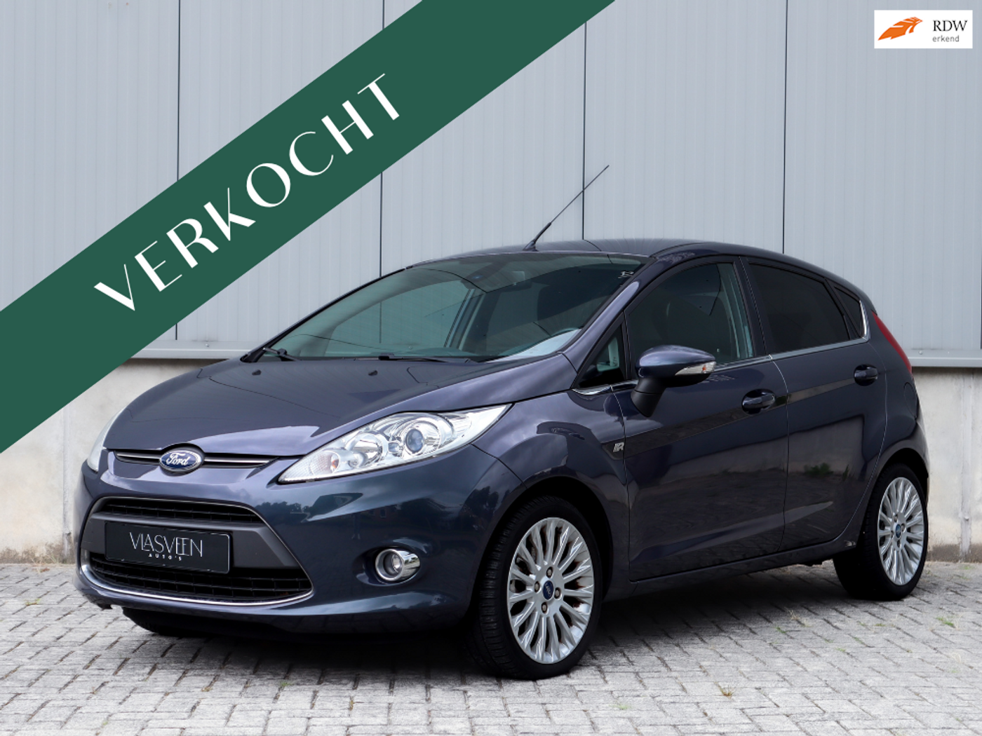 Ford Fiesta 1.4 Sport met de fijne 4 clinder!! 4 deurs 2011 - voorkant