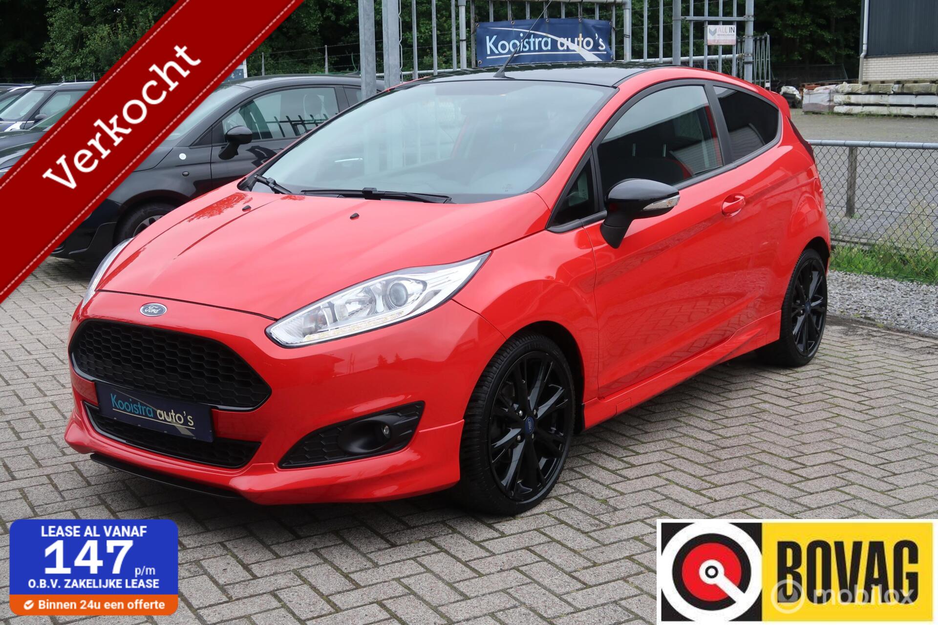 Ford Fiesta 1.0 EcoBoost Red Edition 140PK 2016 - voorkant