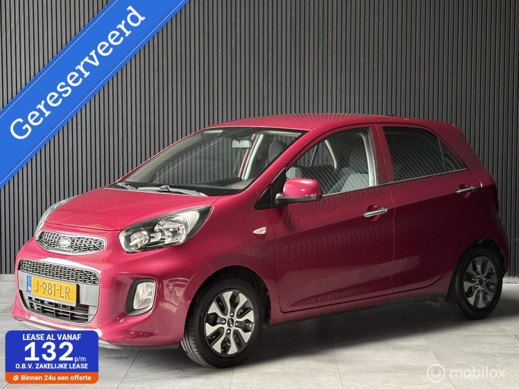 Kia Picanto 1.2 CVVT DynamicLine|NAVI|CAMERA|STOELVERWRMING| 2015 - voorkant