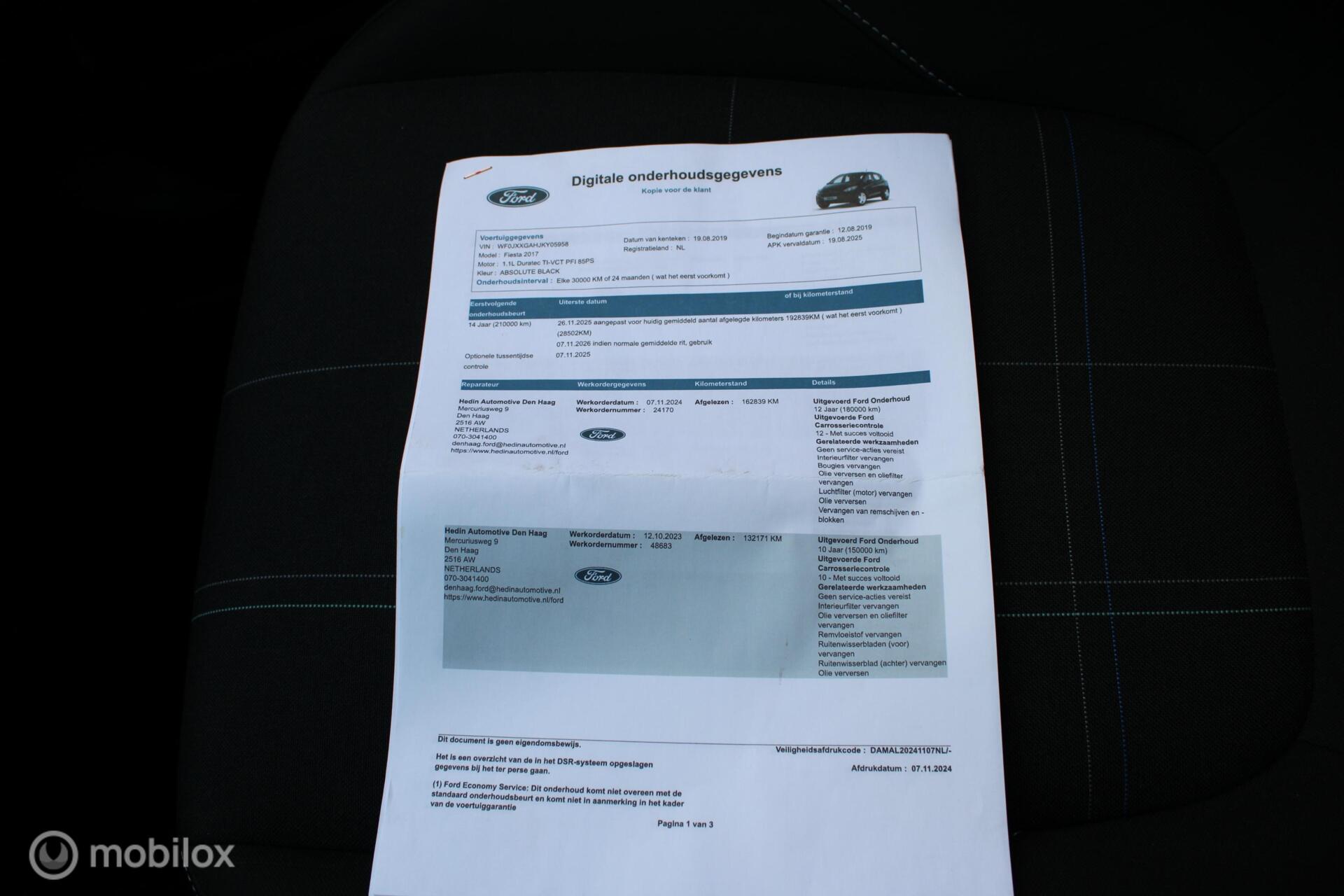 Foto van Ford Fiesta