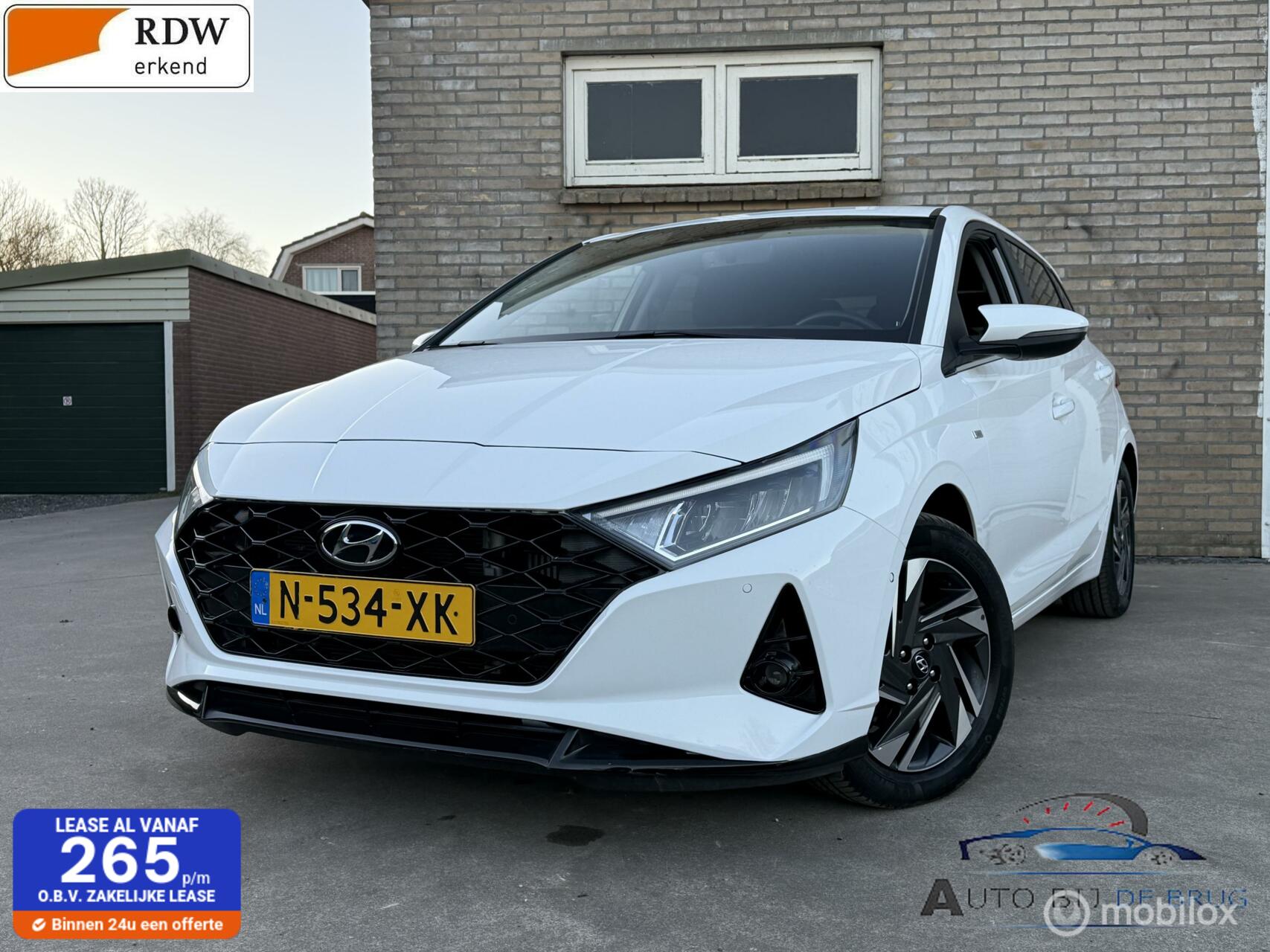 Hyundai I20 1.0 T-GDI Premium 100PK Automaat Dodehoek sensor 2022 - voorkant