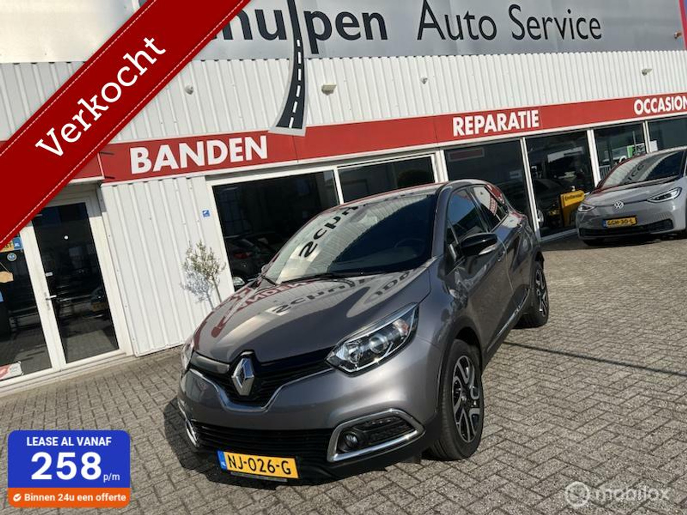 Renault Captur 1.2 TCe Dynamique cautomaar, pdc, Navigatie 2017 - voorkant