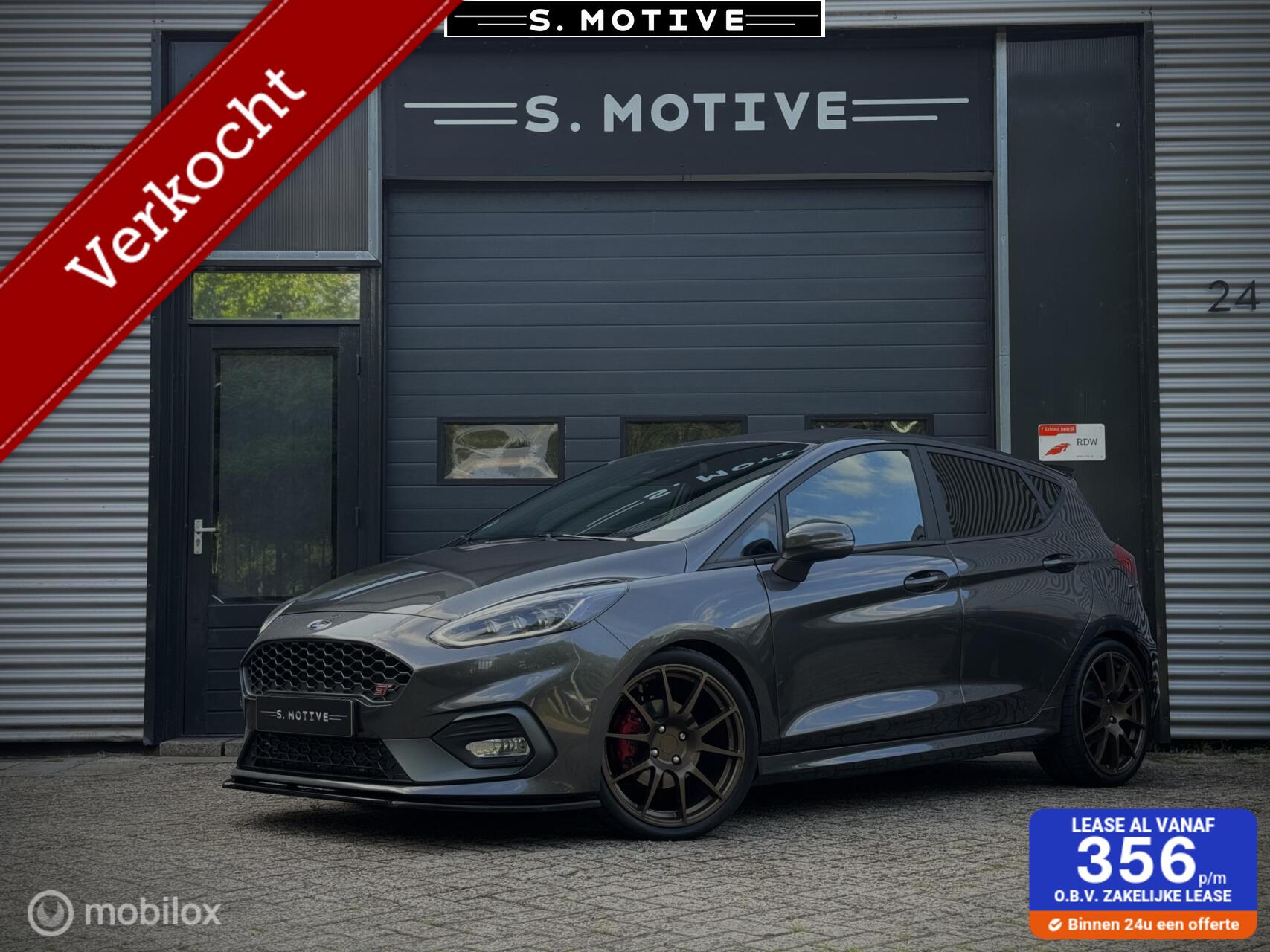 Ford Fiesta 1.5 EcoBoost ST performance 240PK, B & O, Revo 2018 - voorkant