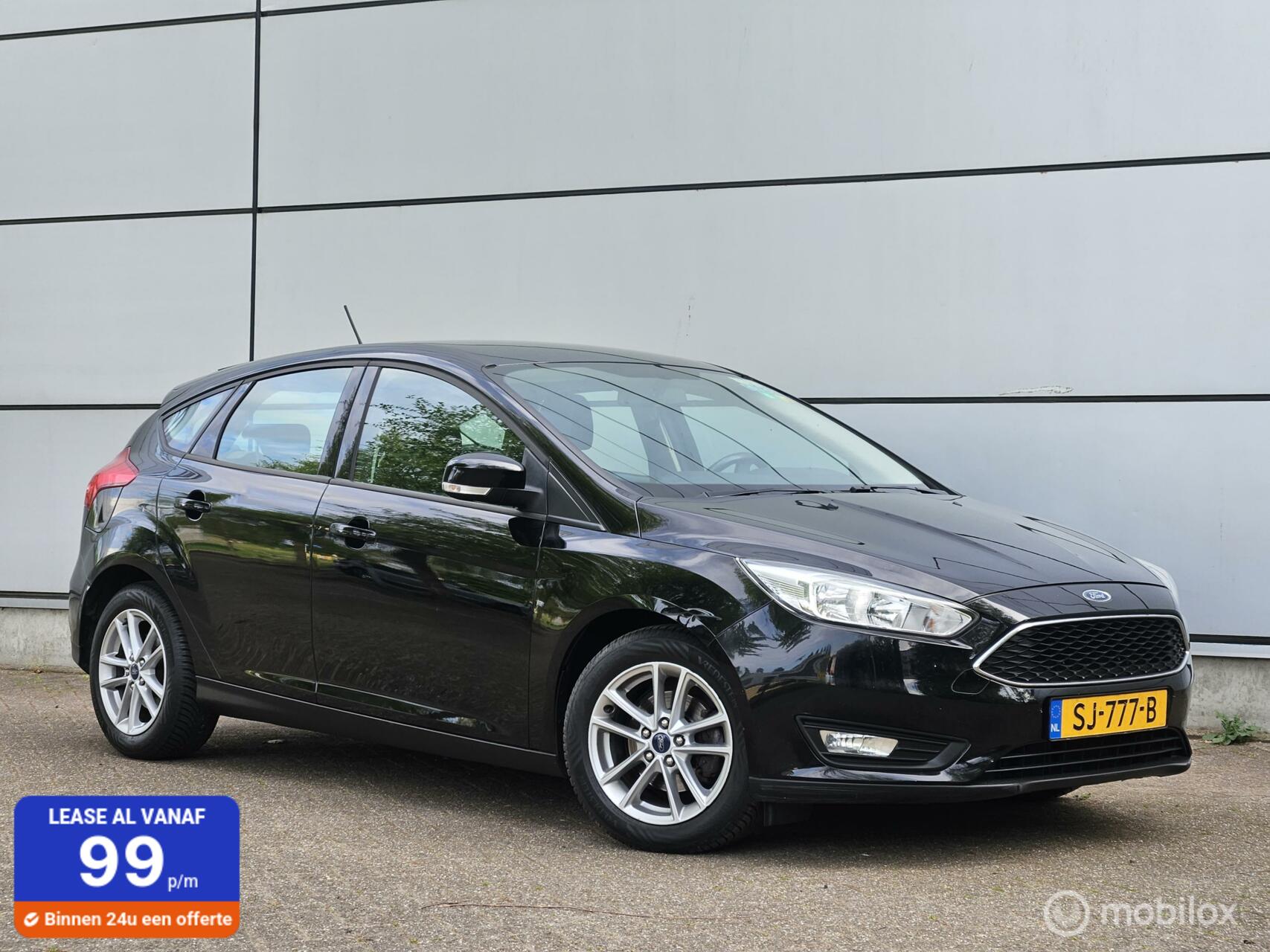 Ford Focus 1.0 Navi |Airco |Cruise |Stuurbed |Lmv |Boekjes 2018 - voorkant