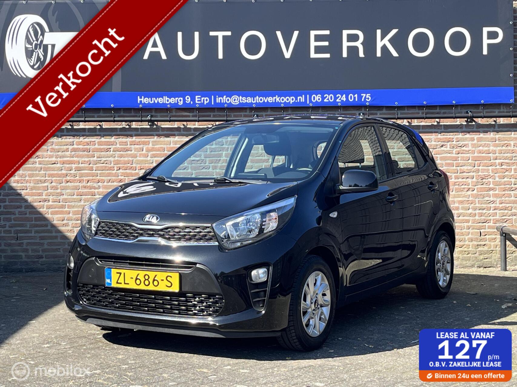 Kia Picanto 1.0 MPi DynamicLine APPLE CARPLAY+CAMERA 2019 - voorkant