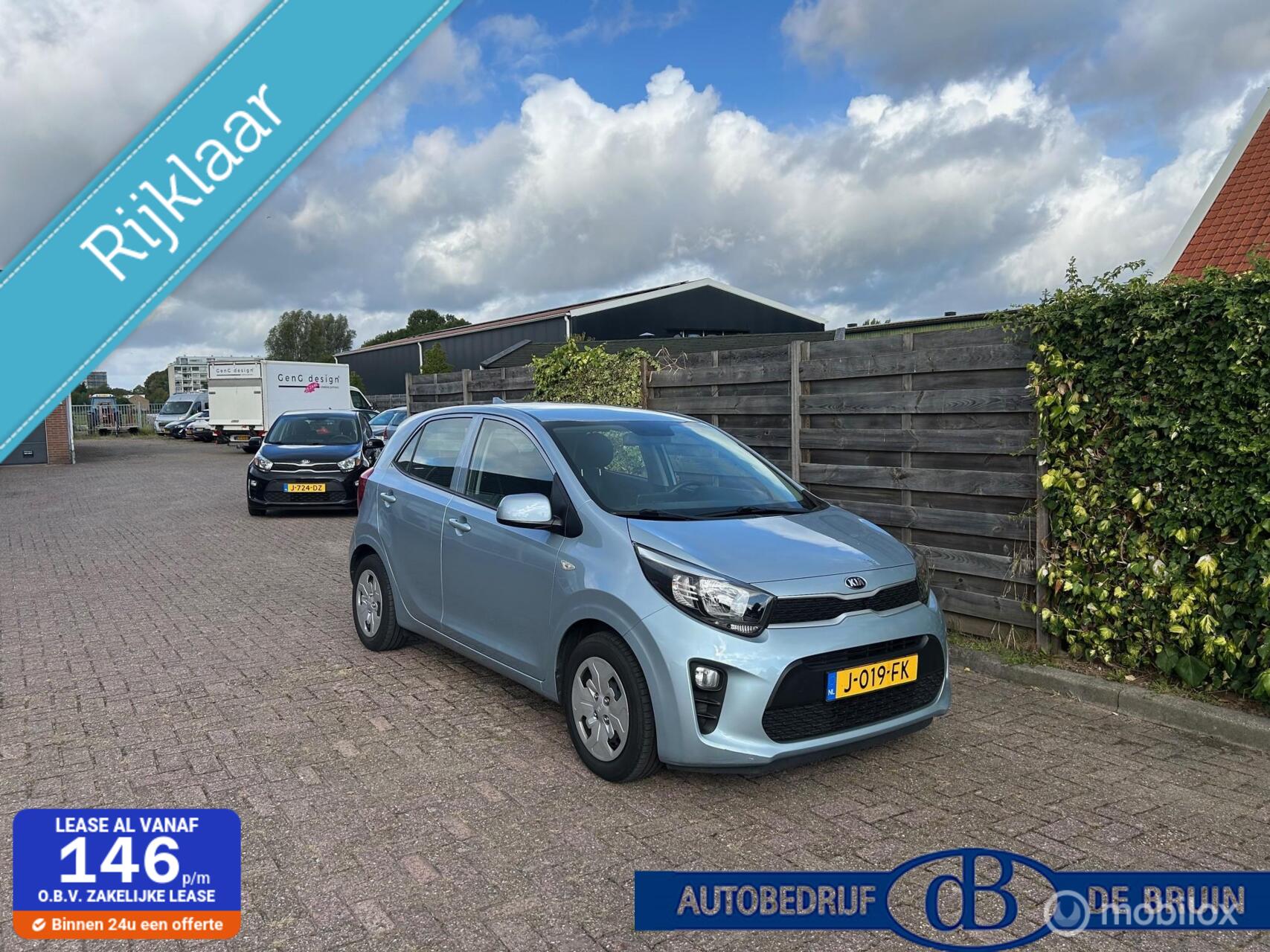 Kia Picanto 1.0 MPi ComfortPlusLine Apple carplay Camera 2020 - voorkant