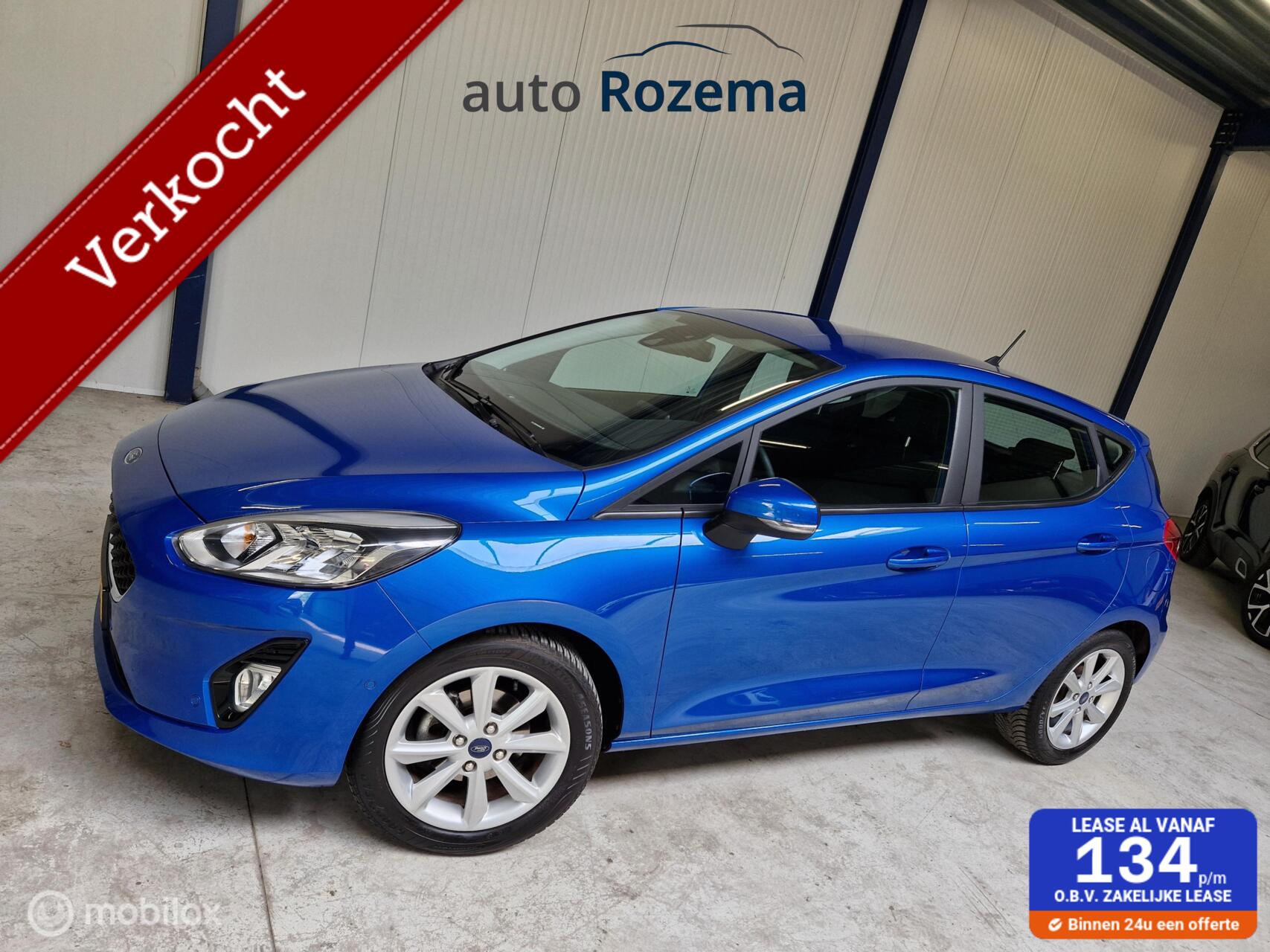 Ford Fiesta 1.0 EcoBoost Connected 6 Bak Airco Navi 2020 - voorkant