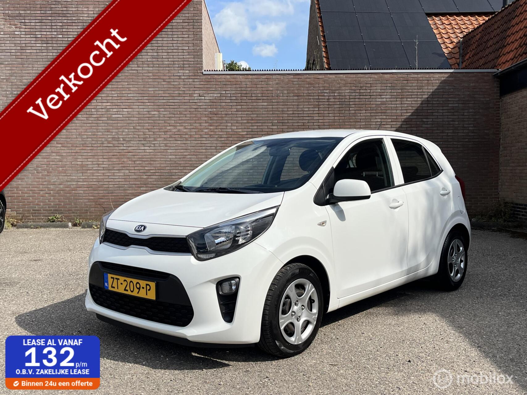 Kia Picanto 1.0 MPi EconomyLine | Org NL | 1ste Eig 2019 - voorkant