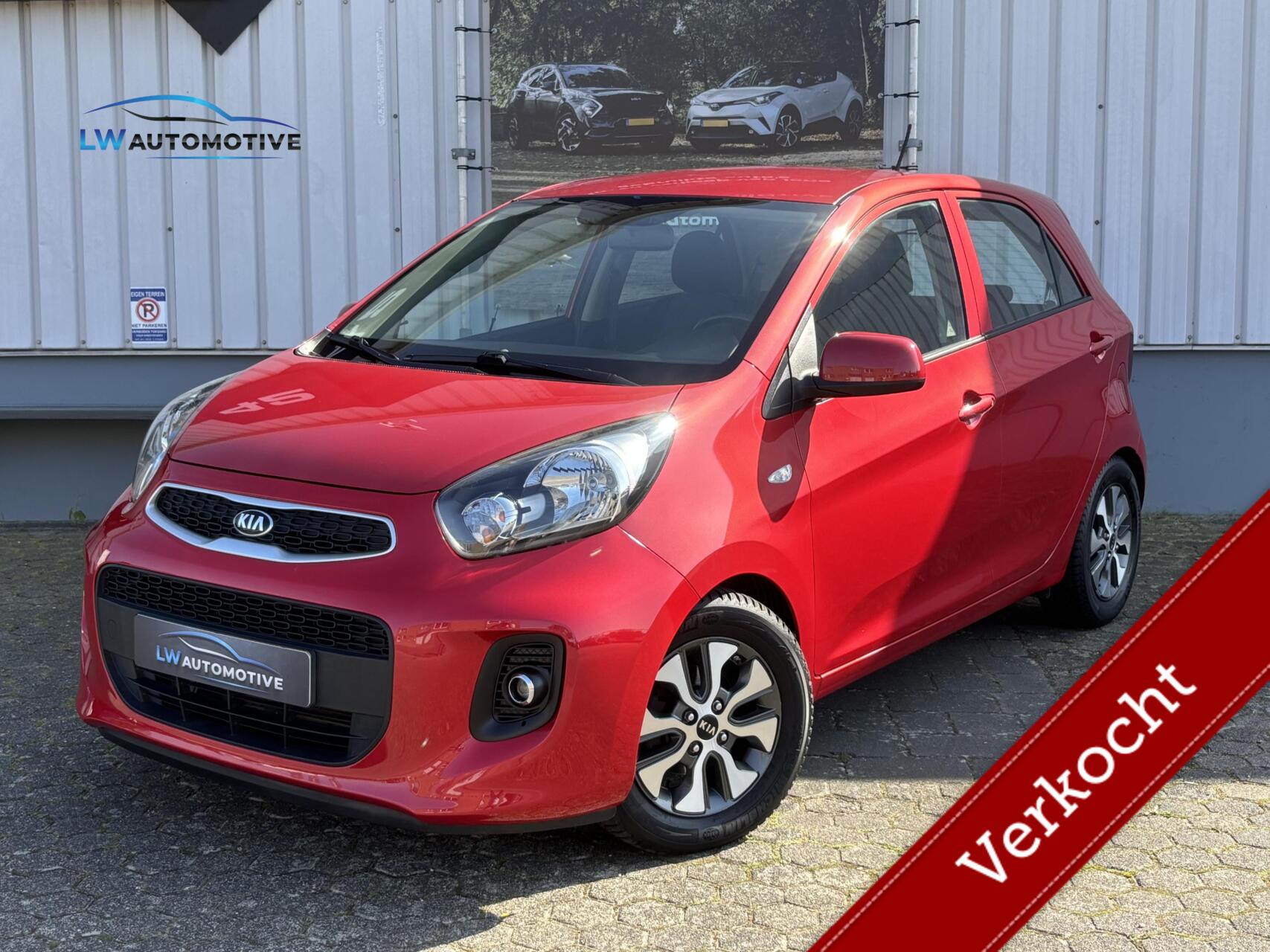 Kia Picanto 1.0 CVVT EconomyPlusLineNavigator | NL-auto | Navigatie | Lichtmetalen velgen 2017 - voorkant