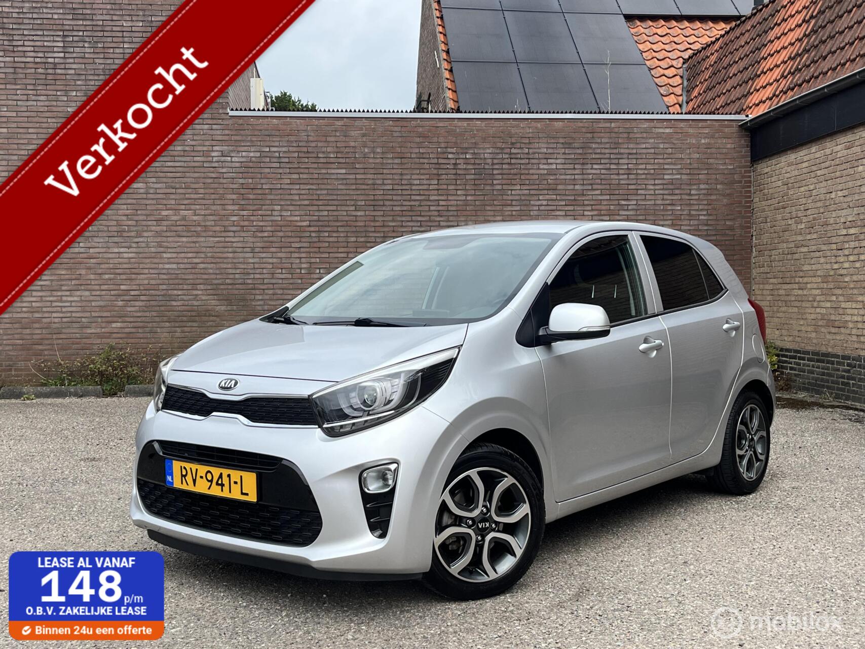 Kia Picanto 1.0 CVVT DynamicPlusLine |Org NL |Camera |Cruise 2018 - voorkant