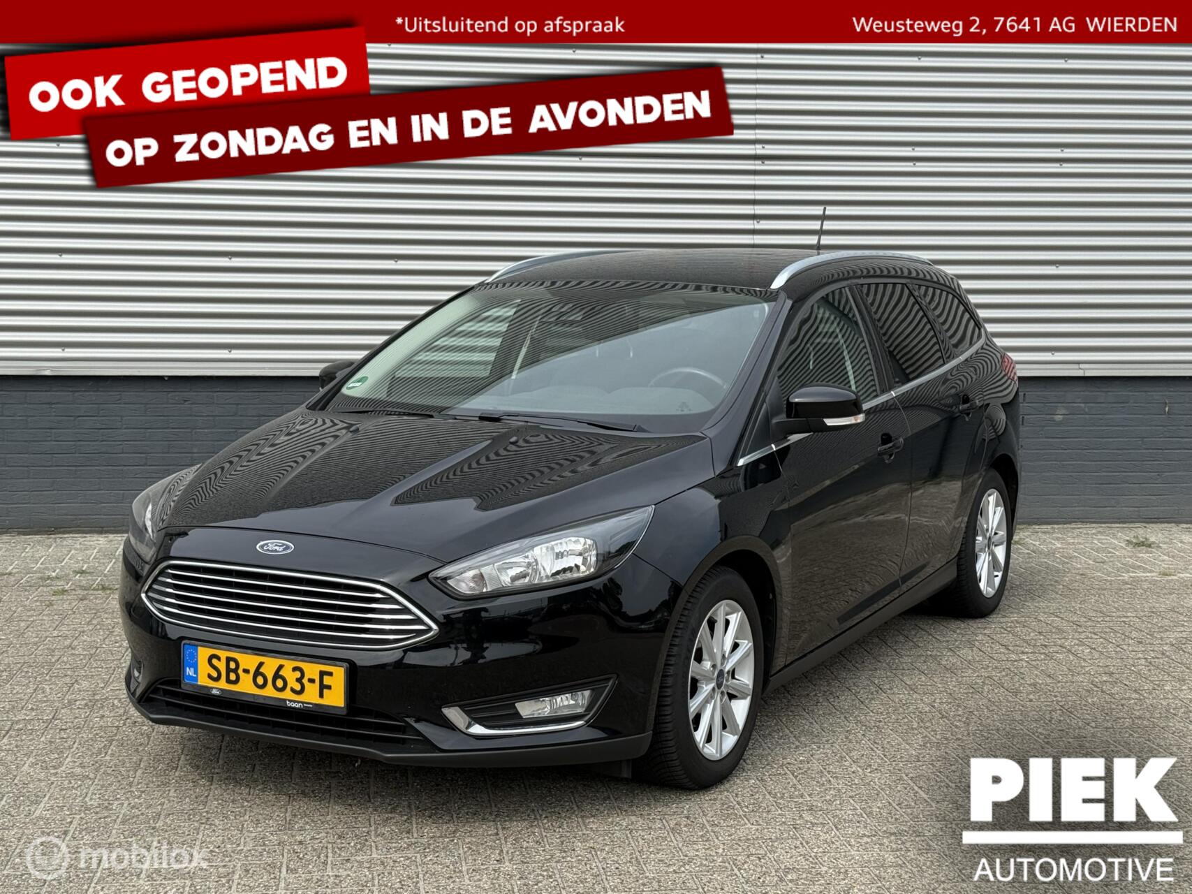Ford Focus 1.5 TDCI Titanium EXPORTPRIJS 2017 - voorkant