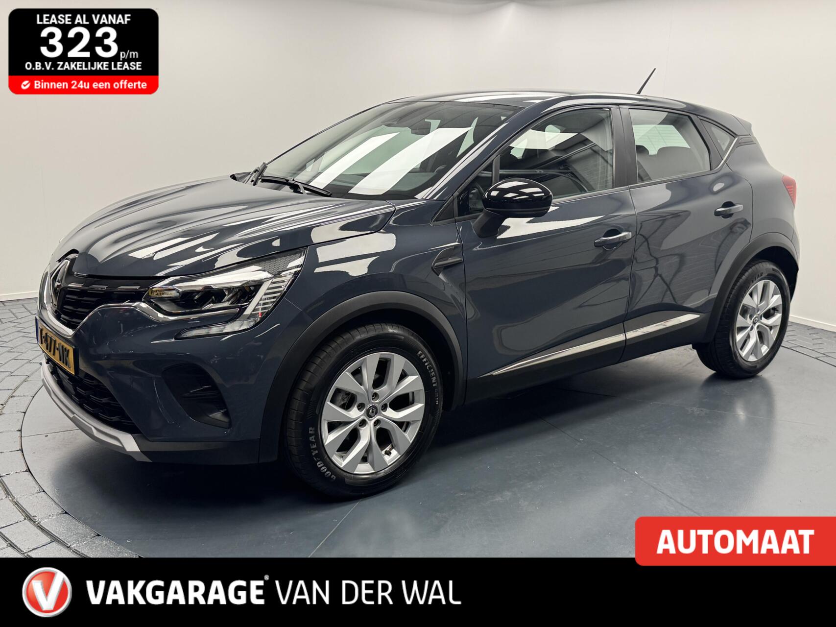 Renault Captur 1.3 TCe 130 Intens Automaat-Trekhaak-Navigatie-Cr.contr-Clima-Stoelverwarming-Parkeersensoren-Lm17''velgen 2020 - voorkant