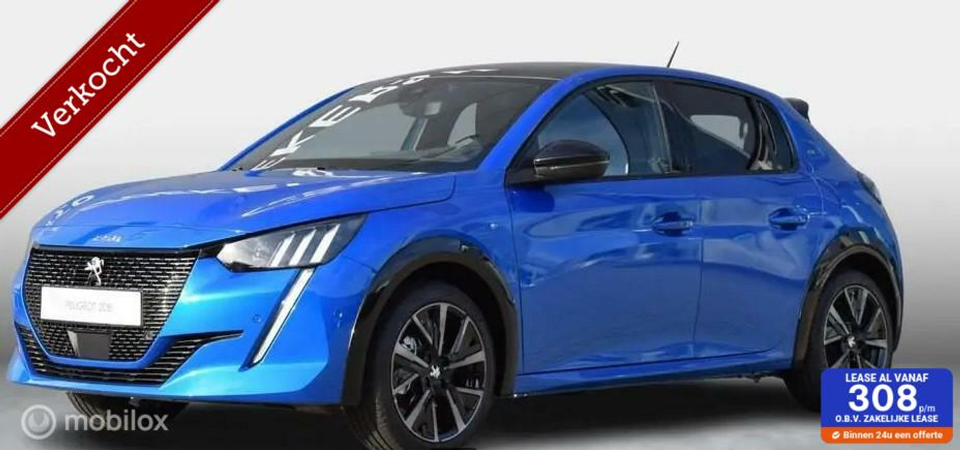 Peugeot 208 1.2 130PK GT PACK / AUTOMAAT 2023 - voorkant