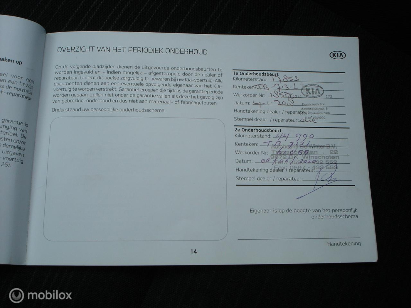Foto van Kia Picanto