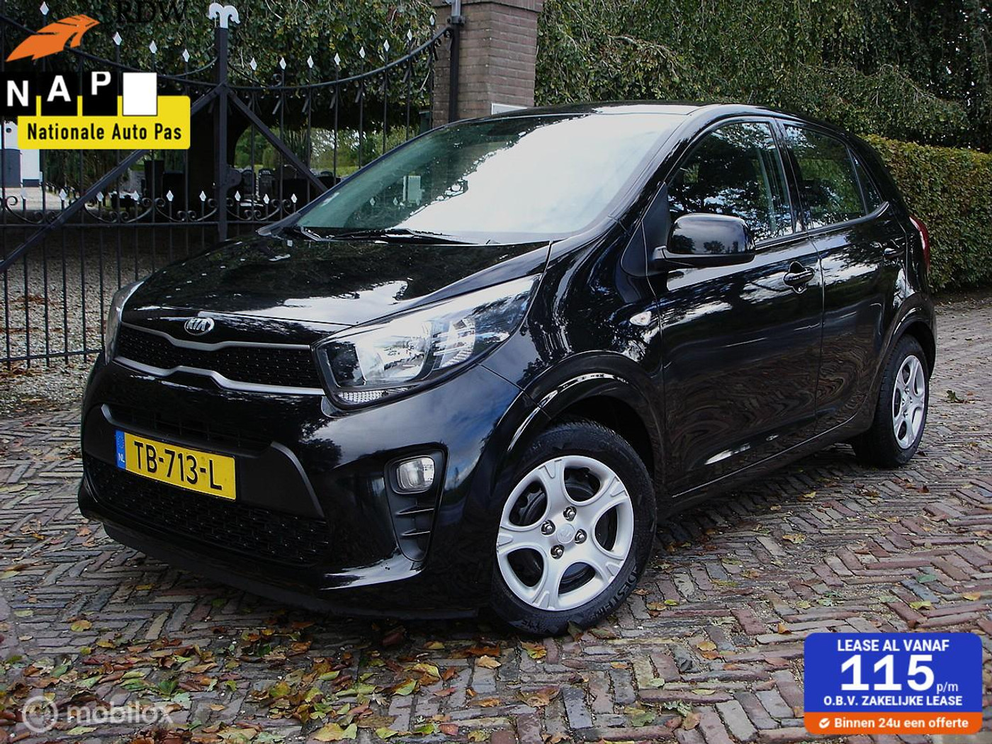 Kia Picanto 1.0 CVVT EconomyPlusLine (Bj 2018) Airco|Orig.NL 2018 - voorkant