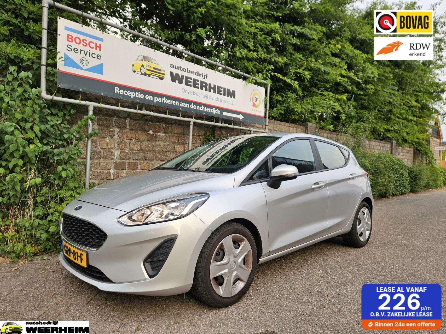 Ford Fiesta 1.0 EcoBoost automaat + Pack Winter 2020 - voorkant