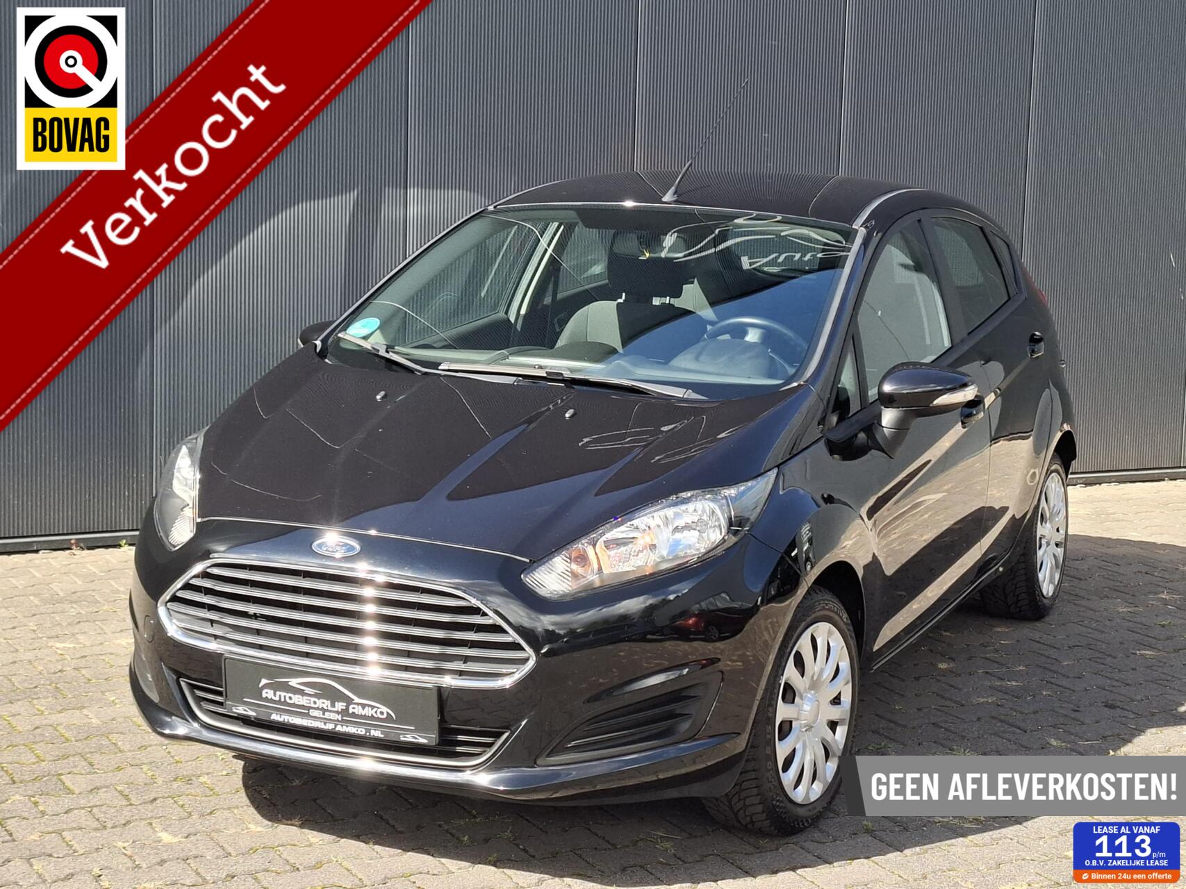Ford Fiesta 1.25 Limited AIRCO / GOED ONDERHOUDEN 2016 - voorkant