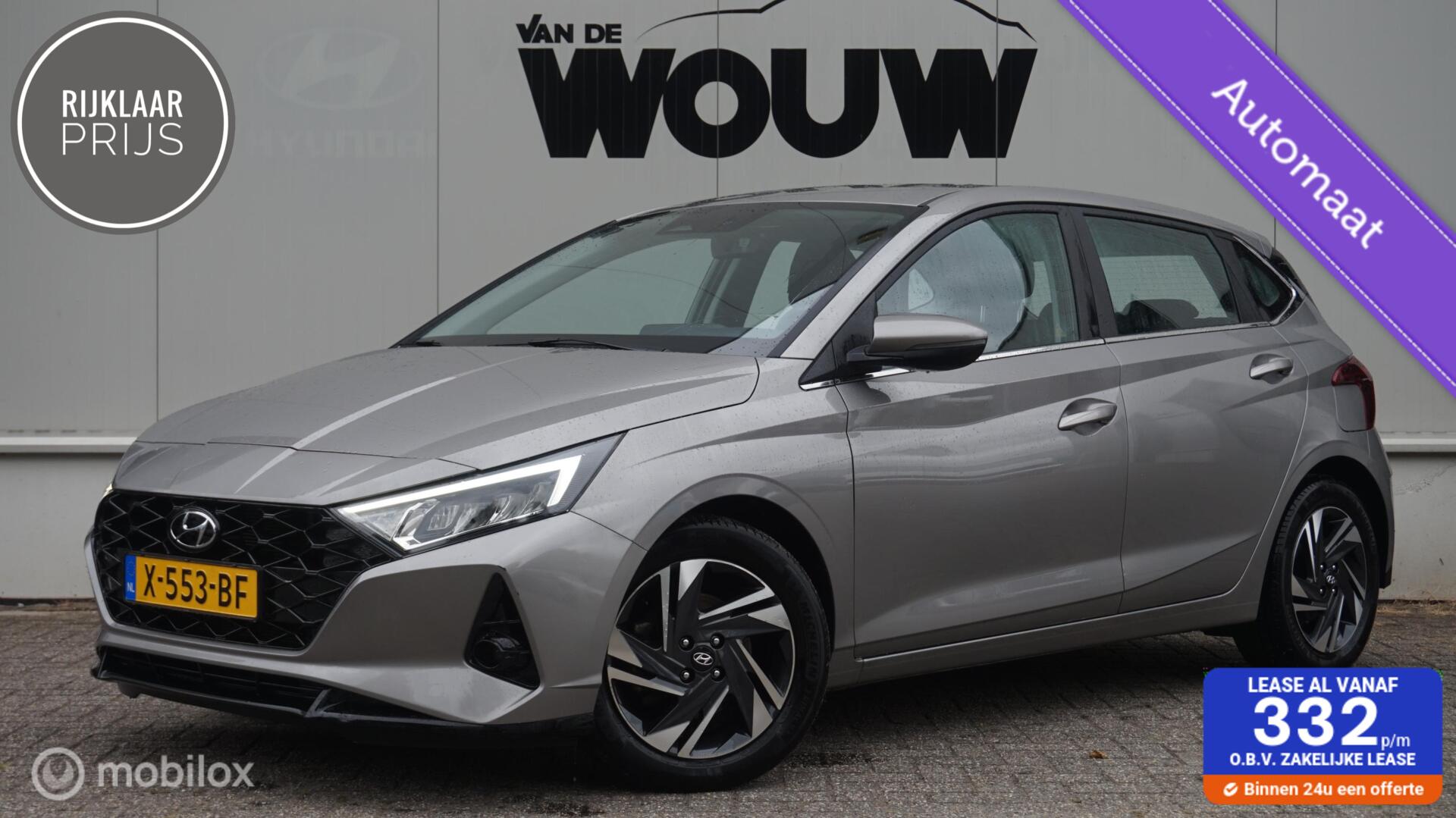 Hyundai I20 1.0 T-GDI Comfort Automaat | Trekhaak | Apple 2022 - voorkant