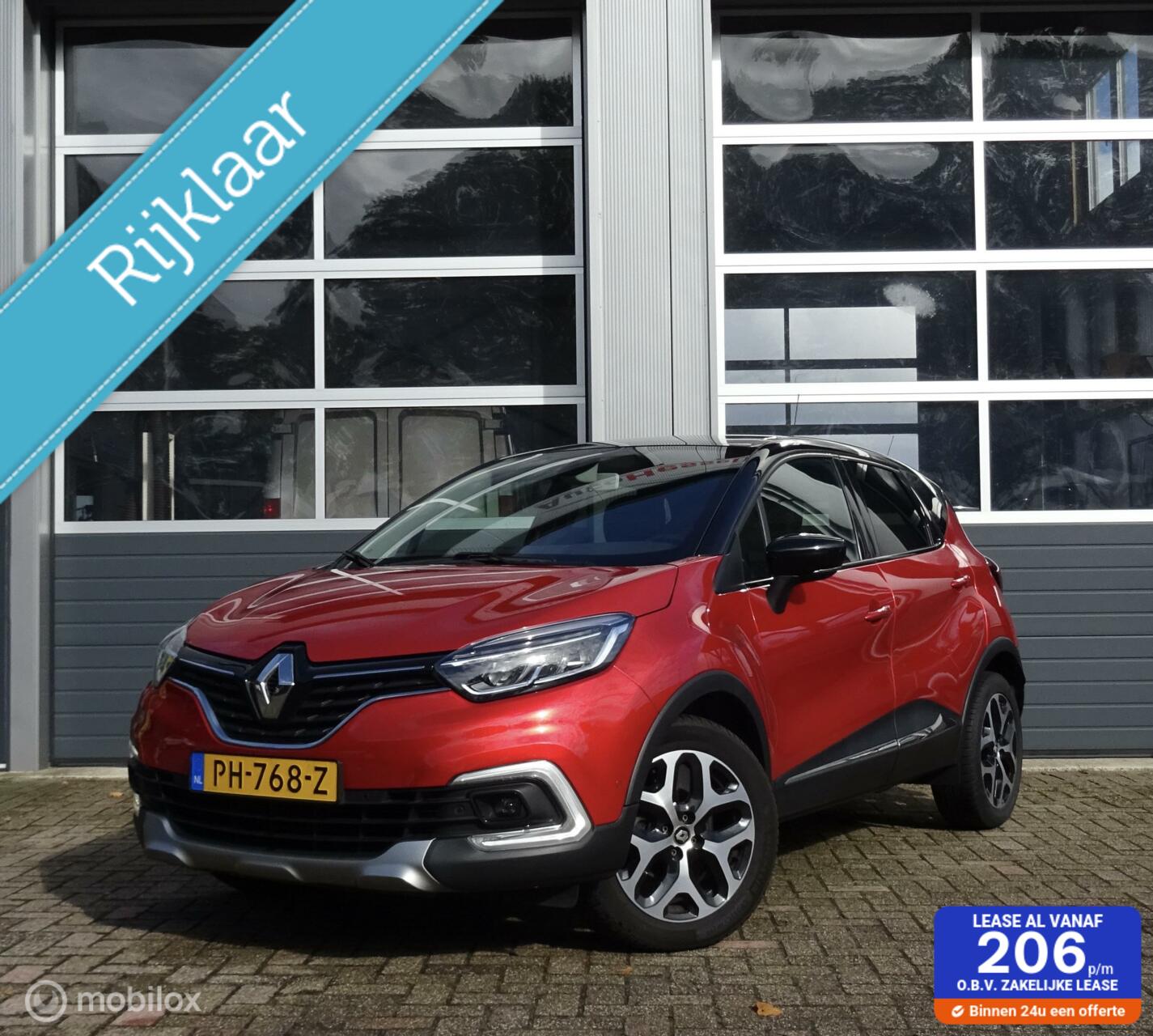 Renault Captur Energy TCe S&S Intens Sedan NAVI|PDC 2017 - voorkant