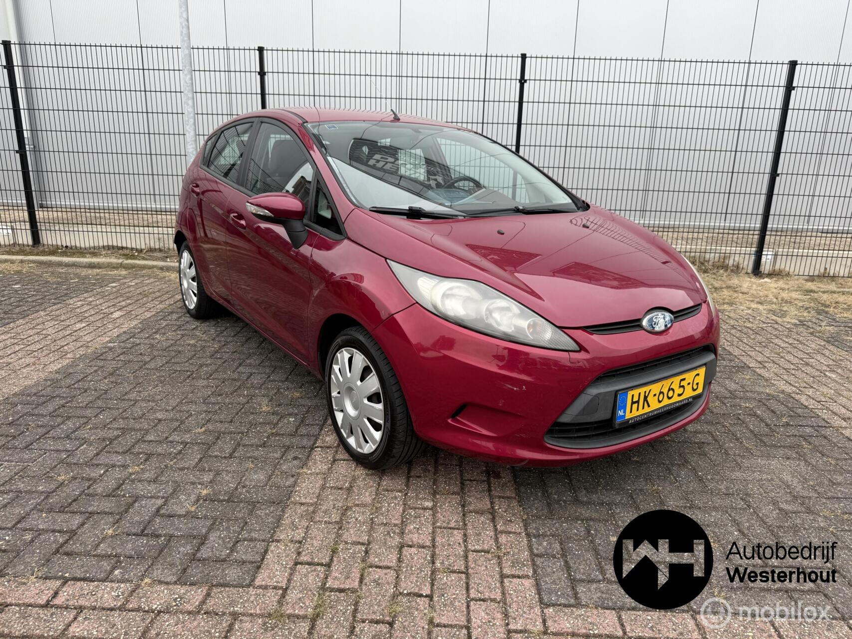 Ford Fiesta 1.4 Trend APK Airco Carplay Elektr ramen 2009 - voorkant