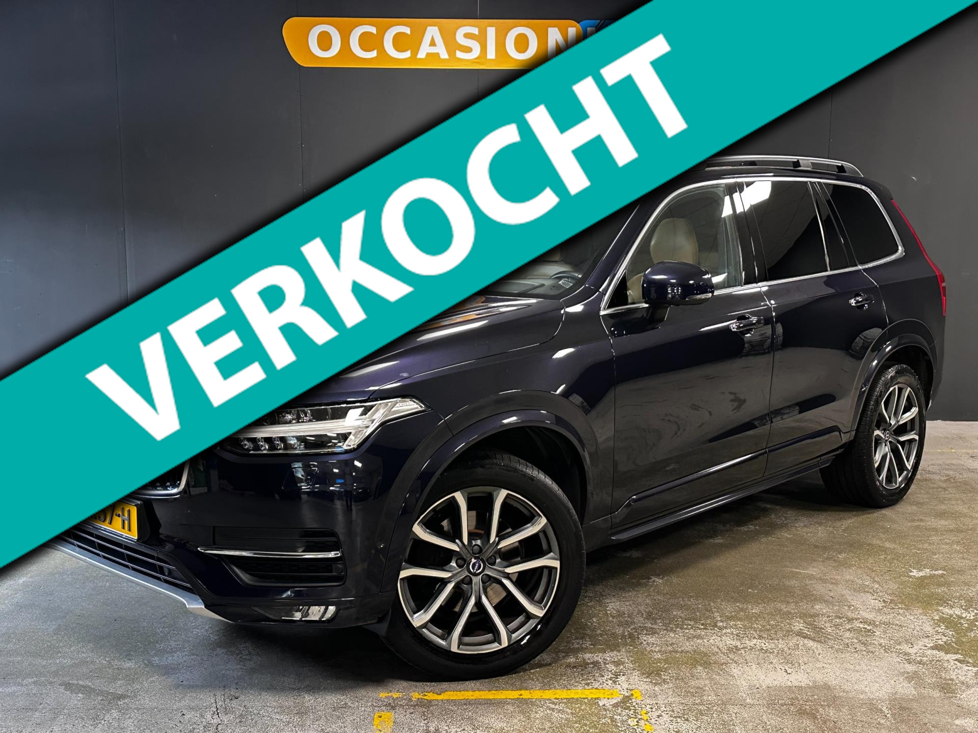 Volvo Xc90 2.0 D4 Inscription 7 Pers.|PANO|HUD|BOWERS|MEMORY|DODEHOEK|360CAM|LED|ACC|NAVI|BLUETOOTH|20INCH| 2015 - voorkant