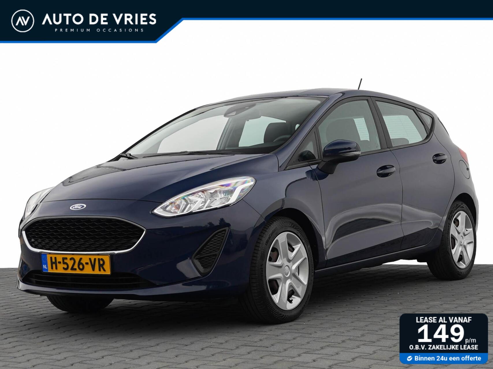 Ford Fiesta 1.0 95pk EcoBoost Connected | Airco | DAB | Cruise control 2020 - voorkant