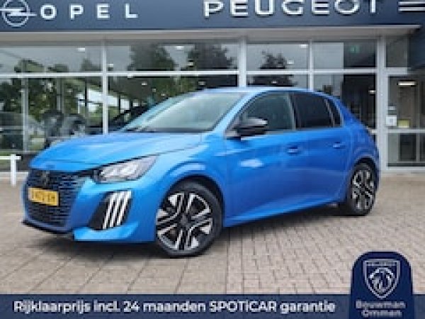 Peugeot 208 1.2 PureTech 100 Allure 2024 - voorkant