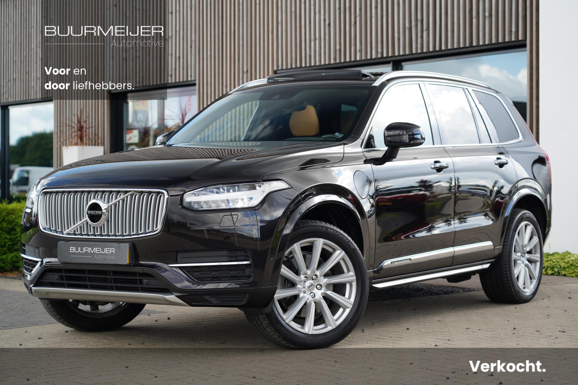 Volvo Xc90 2.0 T8 Twin Engine AWD Inscription - Volledig onderhouden - Luchtvering - Panoramisch schuif/kanteldak - Adaptieve cruise control incl. BLIS - Stuurwielverwarming - Elektrisch verstelbare stoelen incl. geheugen - 2015 - voorkant