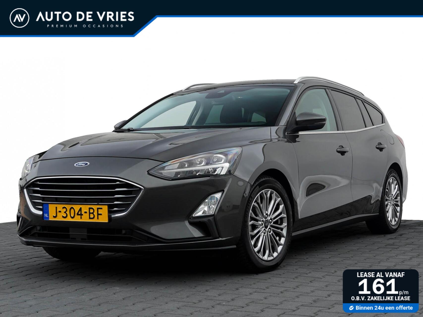 Ford Focus 1.0 125pk EcoBoost Titanium X Business | Panoramadak | Adaptive cruise | Trekhaak 2020 - voorkant