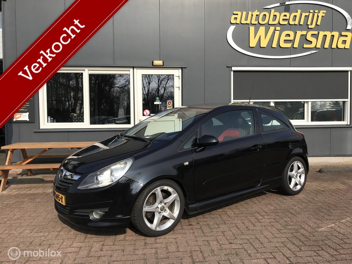 Opel Corsa 1.6-16V GSI Zeer goed onderhouden Nieuwe koppaking grote beurt 193137km distributieriem ni 2007 - voorkant