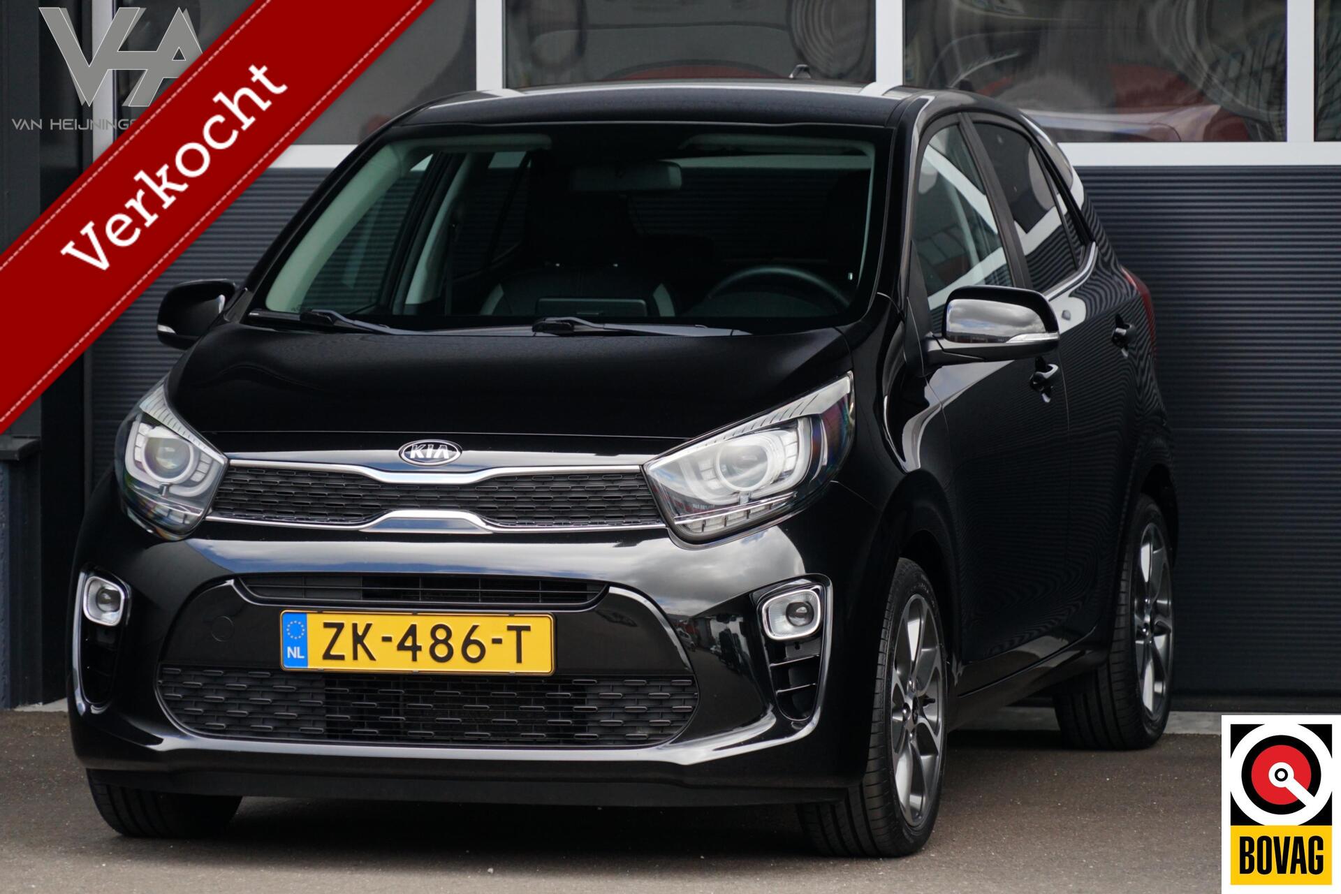 Kia Picanto 1.0 CVVT Design Edition, CarPlay, leder, camera 2019 - voorkant